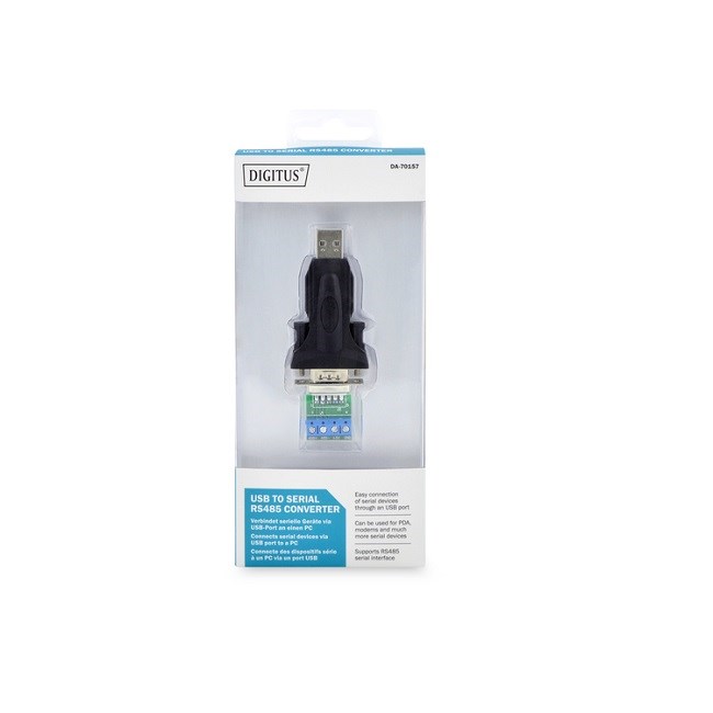 Digitus DA-70157 USB2.0 Erkek to RS485 Seri Çevirici