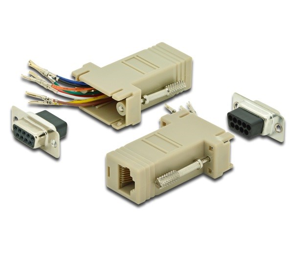 Digitus AK-610516-000-I DB9to RJ45 Modüler Adaptör