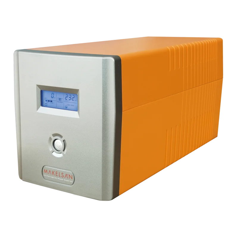 Makelssan Lion 1200VA 1F/1F (2X7AH) 5/10DK Line Interaktif Ups