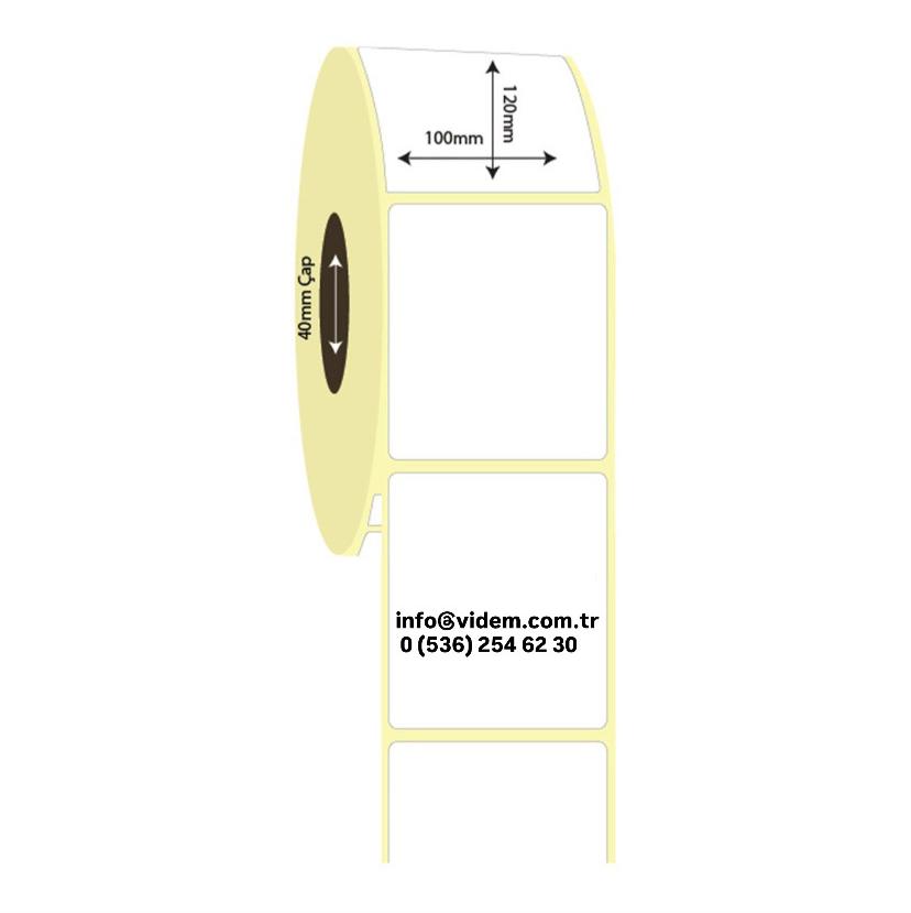 100mm x 120mm Termal Etiket (Sticker)