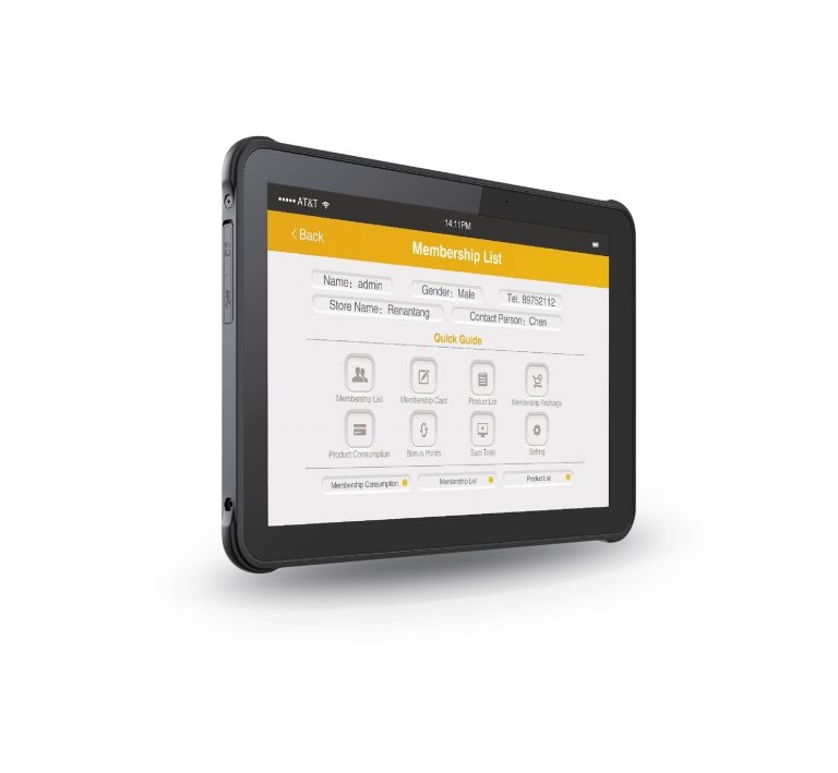 AUTOID Pad Air Android Endüstriyel Slim Tablet