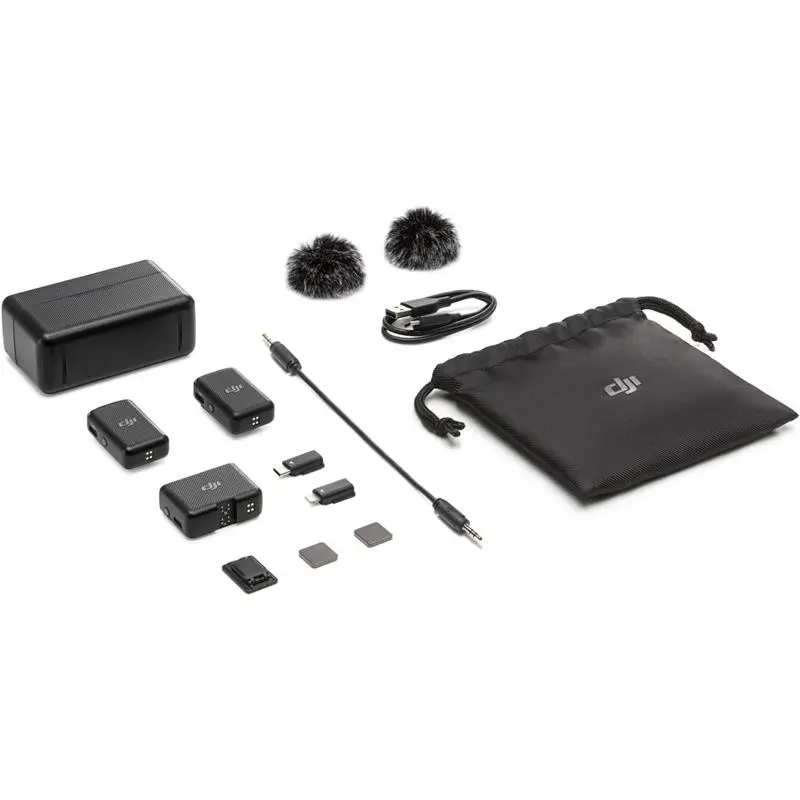 Dji Mic (CE) Kablosuz Mikrofon (2TX-1RX-CHARGING CASE)