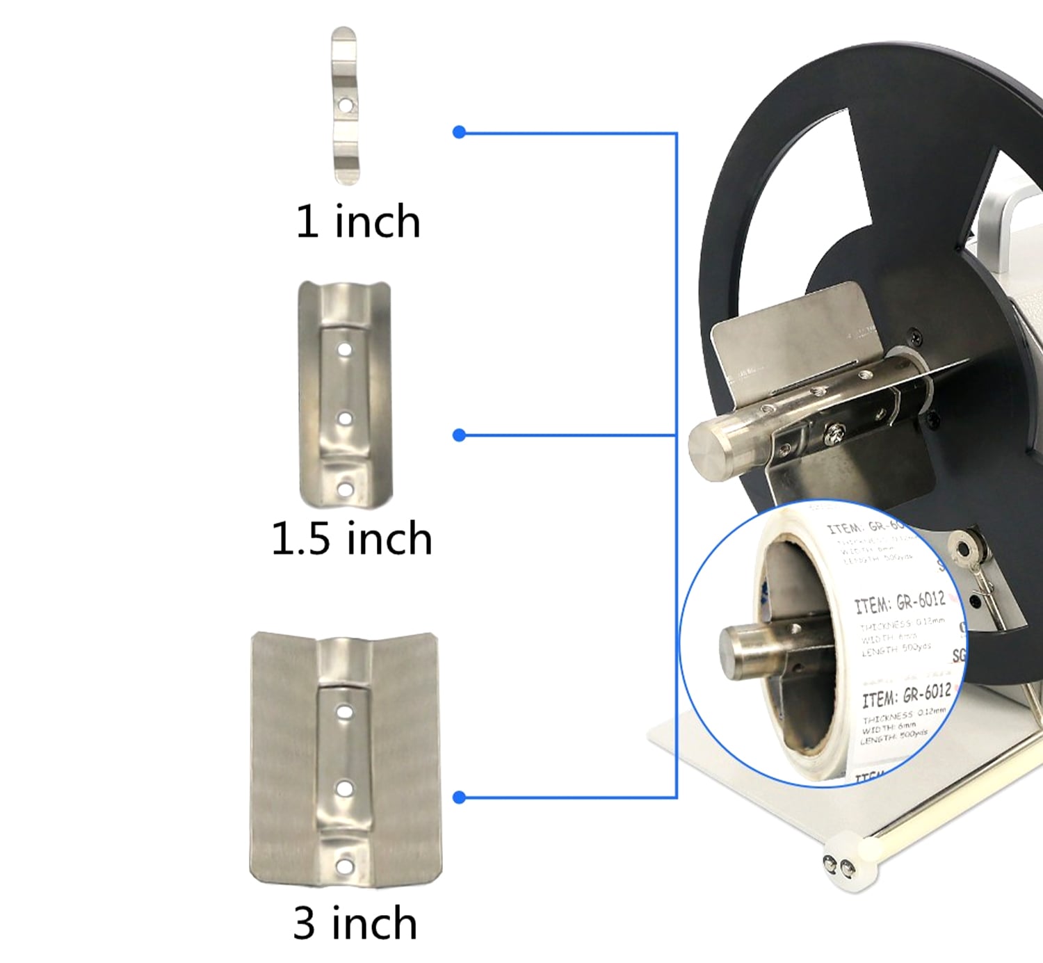G90 / G120 Etiket Sarma Makinası