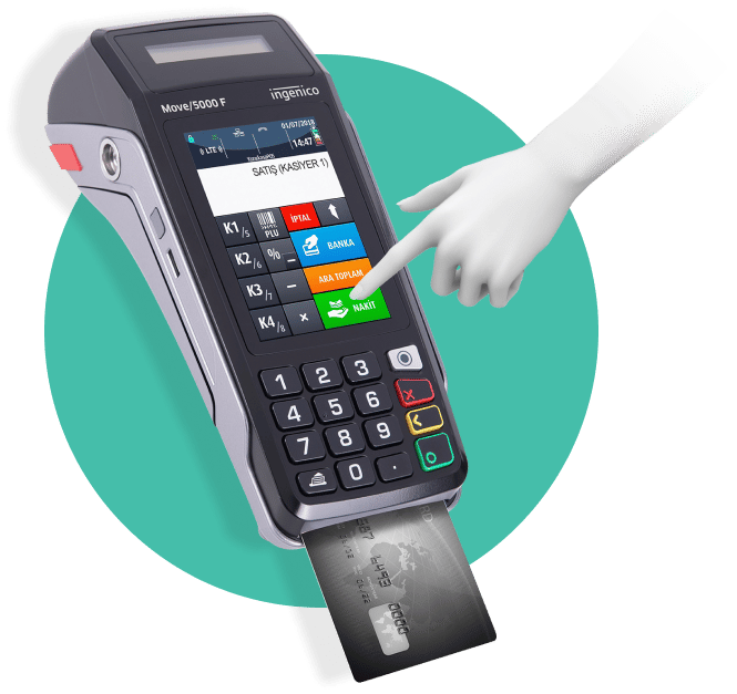 Ingenico Move 5000/F Yazar Kasa POS