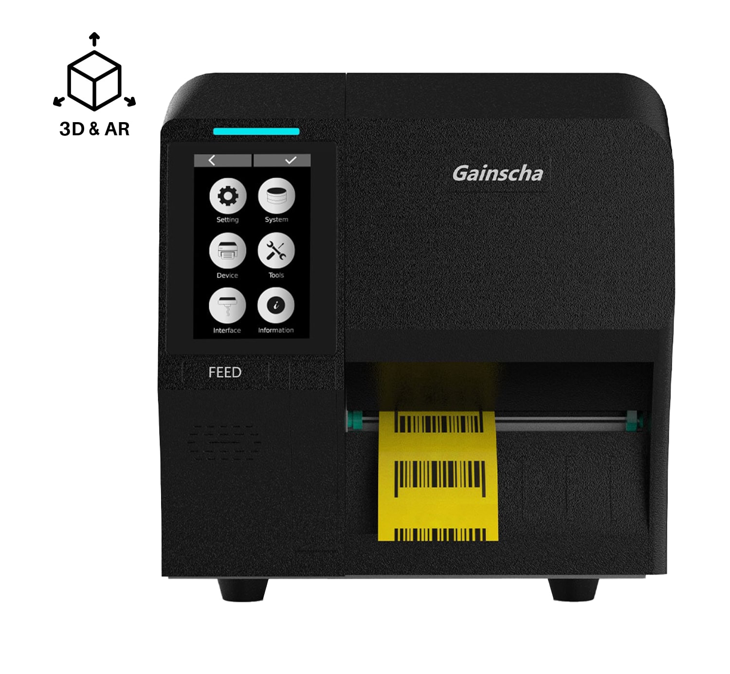 GI-3406TM Endüstriyel Barkod Yazıcı